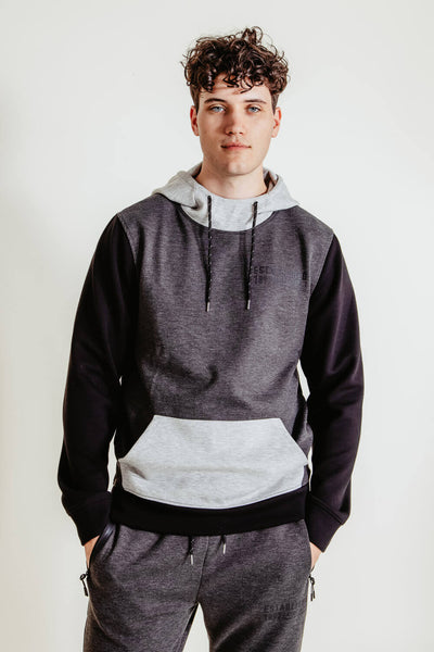1897 Active Colorblock InterTech Hoodie for Men in Grey
