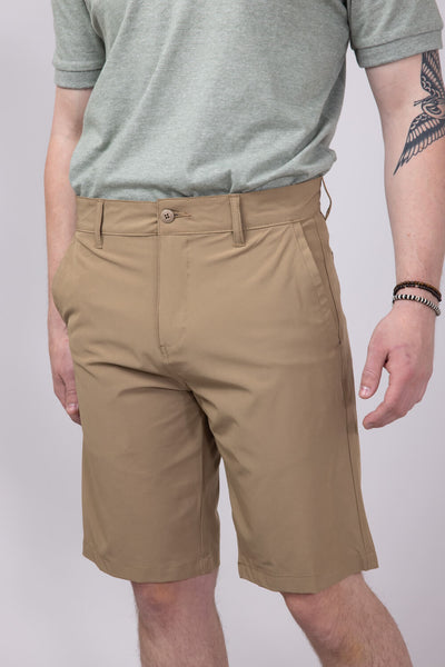 1897 Original Premier Hybrid Shorts for Men in Khaki