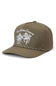 Seager Los Rios Canvas Snapback Hat for Men in Woodland