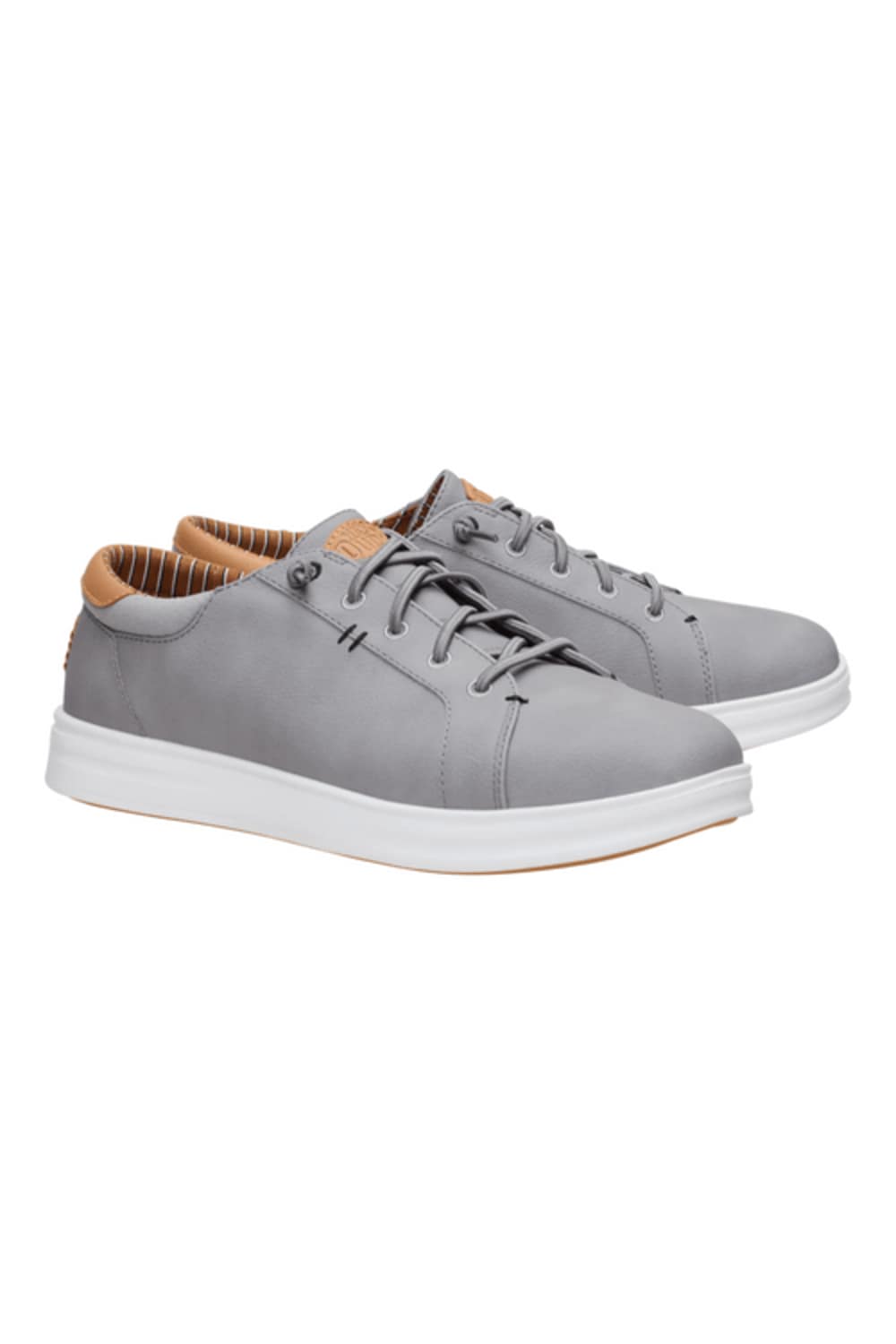 HEYDUDE Men's Paul Pro Classic Flannel Sneakers in Grey | 44189