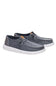 HEYDUDE Women’s Chambray Grid Shoes in Charcoal