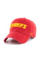 '47 Kansas City Chiefs Script Clean Up Hat in Red