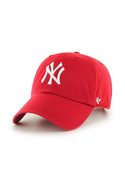 '47 New York Yankees Clean Up Hat in Red