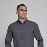7Diamonds Nolen Woven Shirt for Men in Black