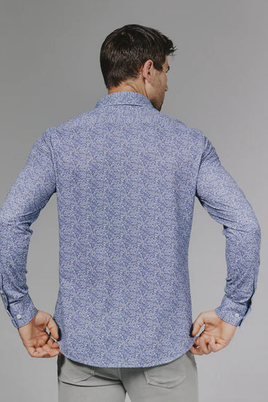 7Diamonds Prague Woven Shirt for Men in Blue