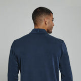7Diamonds REV Quarter Zip Pullover for Men in Navy
