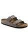 Birkenstock Arizona Birkibuc Sandals for Women in Stone