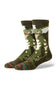 Stance Gremlins Crew Socks for Men in Green | A555C26STR-DNG DKGREEN