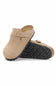Birkenstock Boston Clogs for Women in Sandcastle