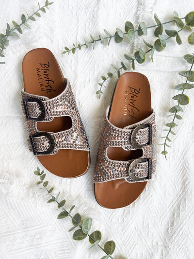 Blowfish Malibu Lima Beaded Sandals for Women in Tan