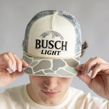 Busch Camo Logo Hat for Men in Camo