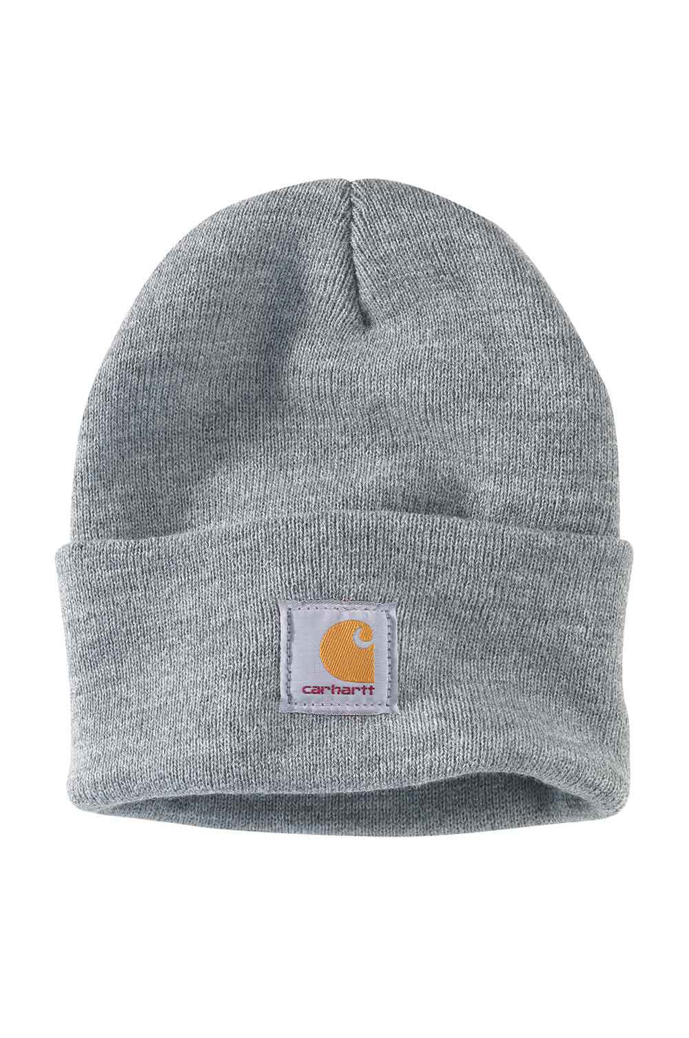 Carhartt Knit Cuff Beanie in Heather Grey | A18-HGY – Glik's