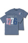 Simply Southern Plus Size America 1776 T-Shirt for Women in Overcast Blue