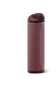 A matte dusty rose insulated water bottle with a matching flip-top lid, shown on a clean white background.