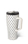 BruMate Era Flip 30 oz Tumbler in Polka Pearl | DWEF30PKP-WHITE DOT