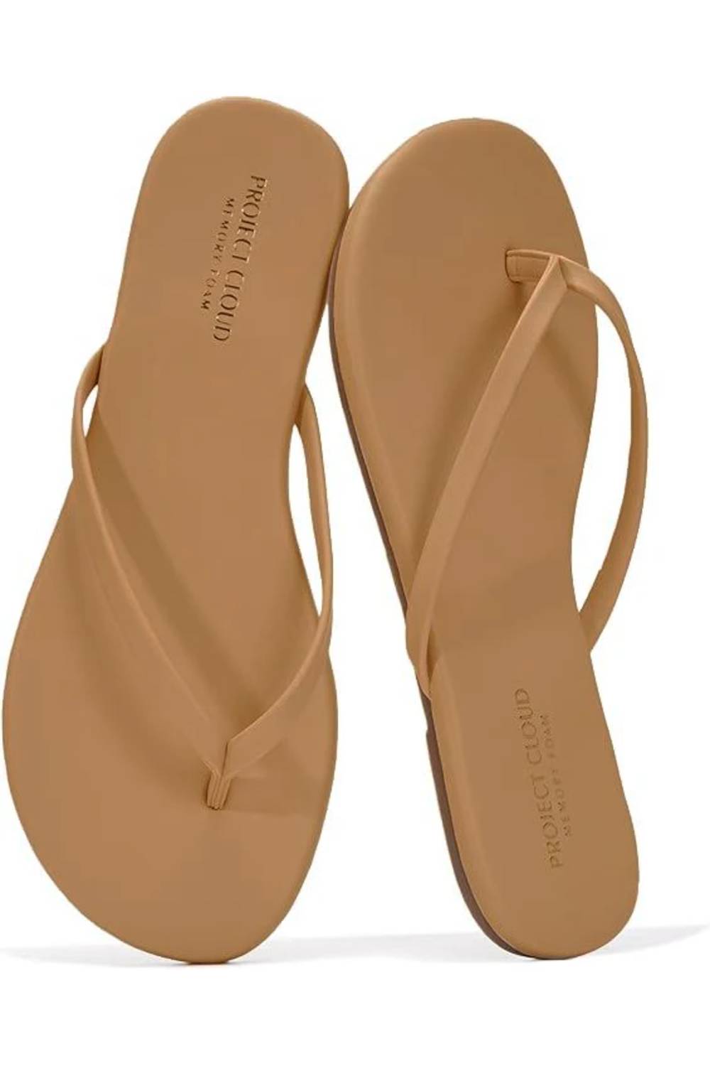 Project Cloud Fountain Flip Flops for Women in Taupe | PCA-016