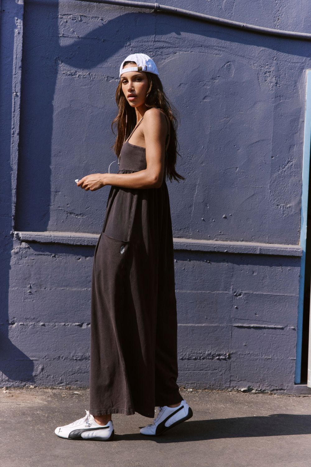 FP Movement Hot Shot Strappy Onesie for Women in Black | OB2364582