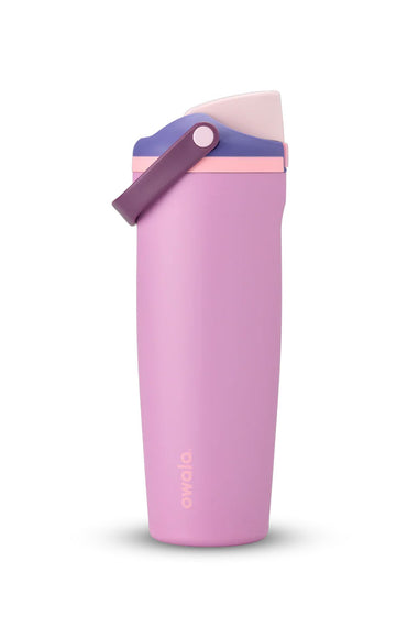 Owala FreeSip Sway 30 oz Stainless Steel Water Bottle in Pretty In Purple