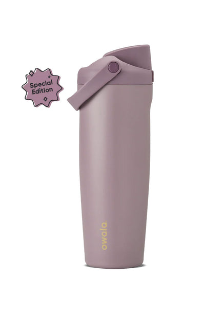 Owala FreeSip Sway 30 oz Stainless Steel Water Bottle in Purple
