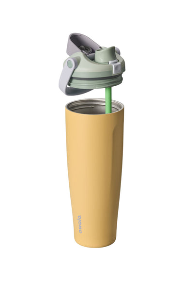 Owala FreeSip Sway 40 oz Stainless Steel Water Bottle in Beach Front