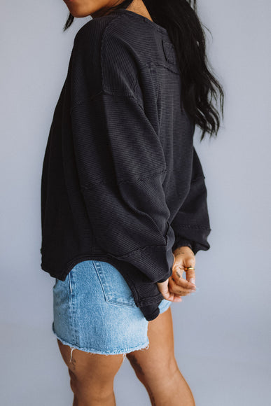 Free People We The Free Total Eclipse Tee for Women in Black