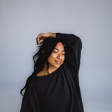 Free People We The Free Total Eclipse Tee for Women in Black