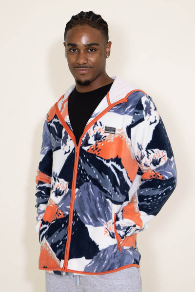 Mountain Full Zip Hooded Jacket for Men in Multi