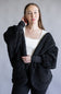 Katydid Body Wrap Jacket for Women in Black