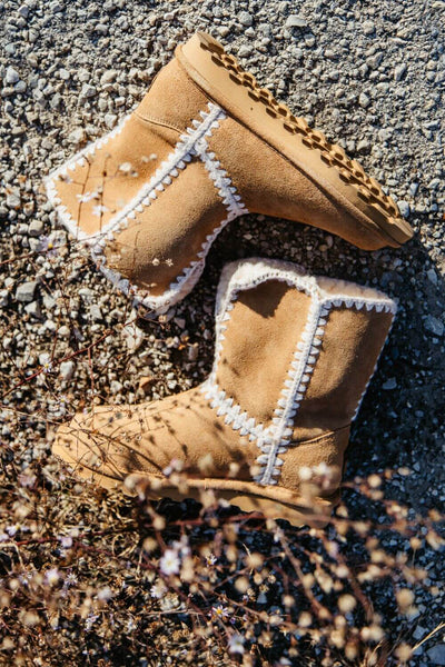 Bearpaw Penelope Mid Boots for women in Brown
