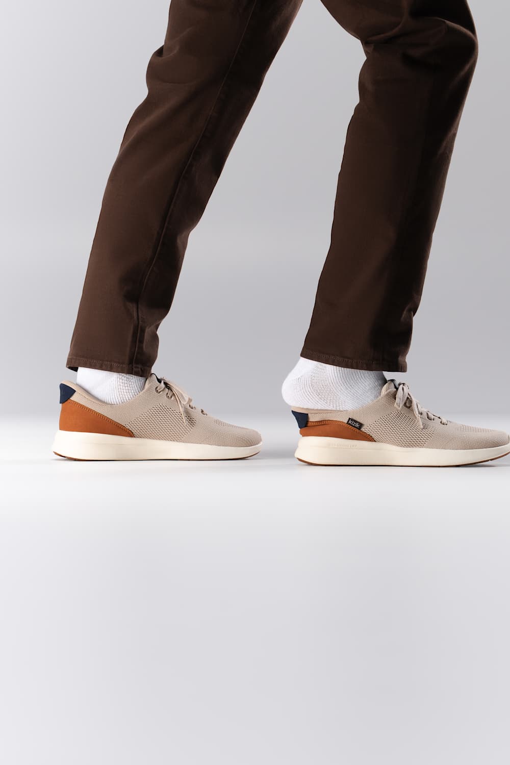 Kizik Lima 2 Sneakers for Men in Taupe | MLIM2607-LITETAUPE – Glik's