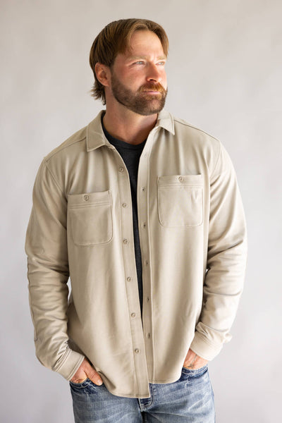 Marsh Wear Fireside Overshirt for Men in Coriander