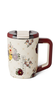 floral brumate mug on white paper