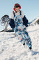 FP Movement Hit The Slopes Printed Salopette for Women in Alpine Combo