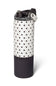 BruMate Rise 25 oz Water Bottle in Polka Pearl | DWRI25PKP-WHITEDOT