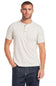 Weatherproof Vintage Jersey Henley Shirt for Men in Oatmeal; Man wearing a beige henley shirt and dark jeans on a white background