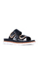 San Flatform Sandal for Women in Black