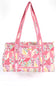 Simply Southern Quilted Duffel Bag for Women in Pink Floral
