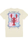 Simply Southern Womens Plus Size American Lobster T-Shirt for Women in Wisp