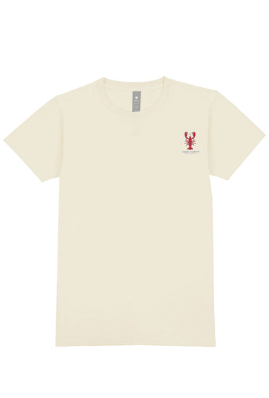 Womens Simply Southern American Lobster T-Shirt for Women in Wisp
