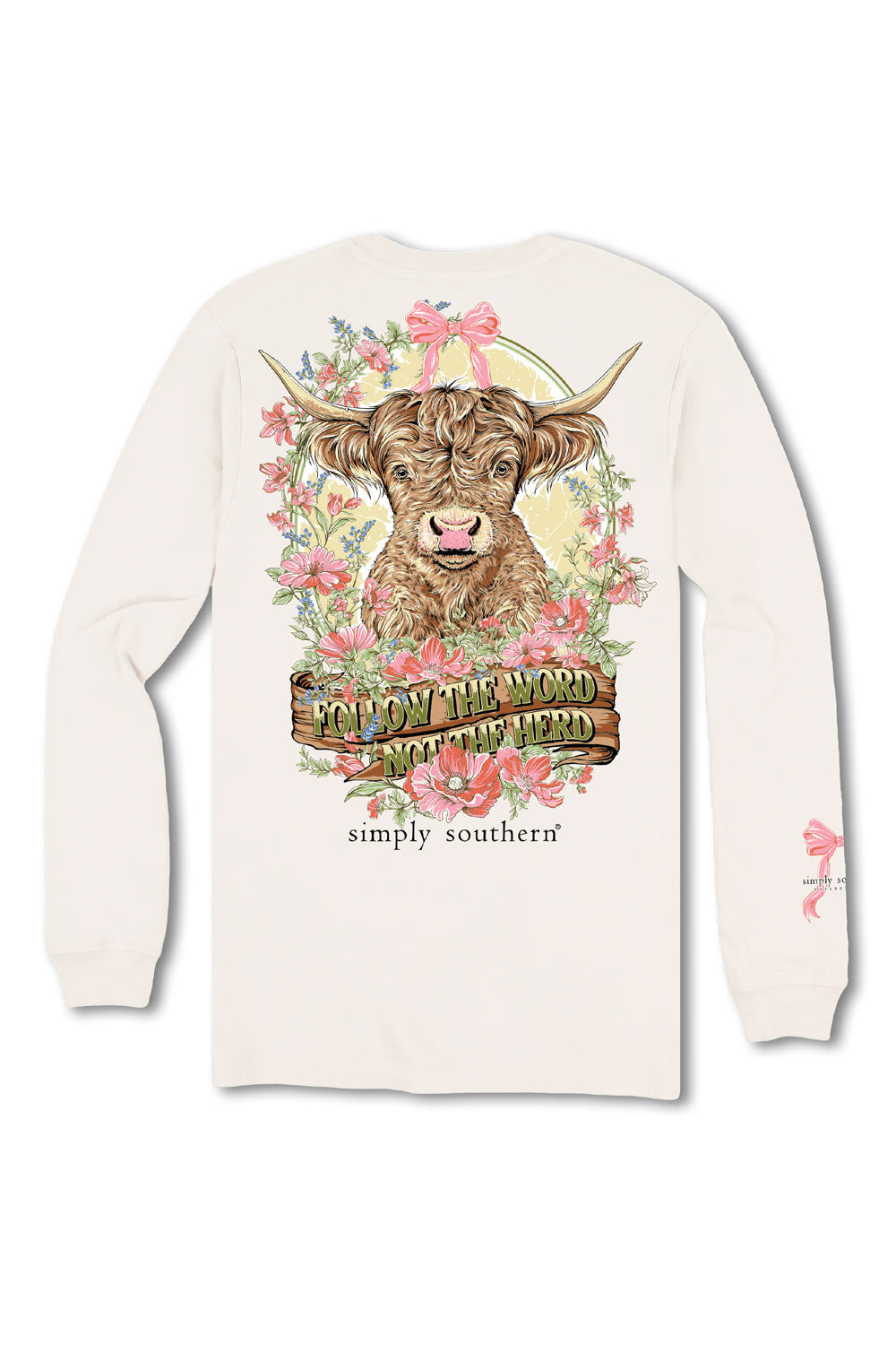 Simply Southern Youth Follow The Word Long Sleeve T-Shirt for