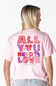 Simply Southern All You Need Is Love T-Shirt for Women in Rosy Pink | SS-LOVE-ROSY