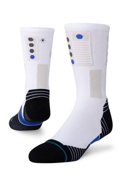 Stance Star Wars Stormtrooper Crew Socks for Men in White