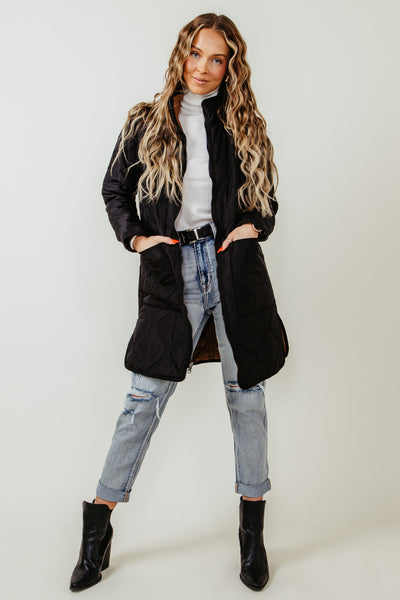Thread & Supply Nixie Jacket for Women in Black/Brown