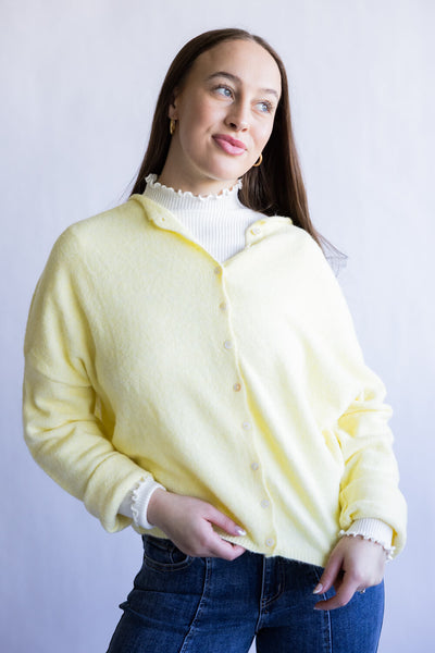 Things Between Piper Cardigan for Women in Butter
