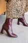 MIA Thiva Booties for Women in Burgundy