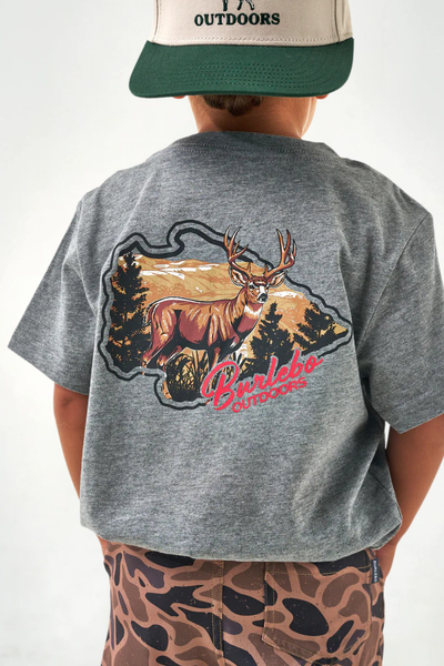 Y-SST-HCBK-DHG-DKGREY-Youth Tee-Hill Country Buck-Dark Heather Grey