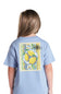 Simply Southern Youth Lemons T-Shirt for Girls in Washed Blue