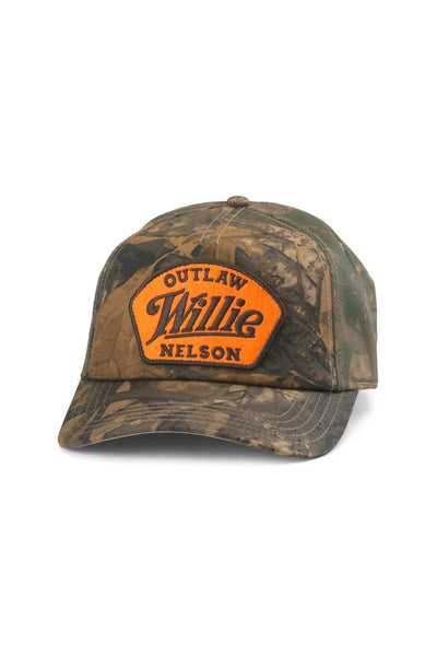 American Needle Camo Roscoe Hat Willie Nelson Hat for Men in Camo