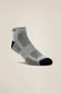 Ariat High Performance Quarter Crew Tek Work Socks 3 Pair Pack in Grey