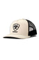 Ariat Embroidered Logo Cap for Men in Khaki